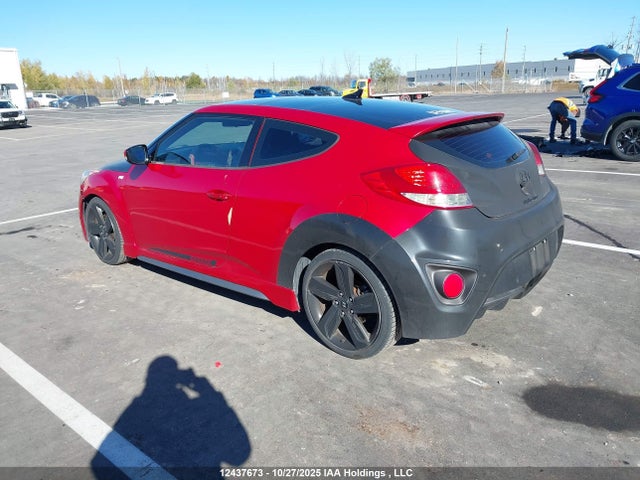 2013 Hyundai Veloster Turbo მანქანა იყიდება აუქციონზე, vin: KMHTC6AE3DU097741, აუქციონის ნომერი: 12437673