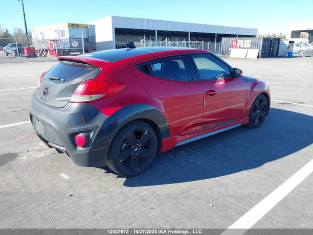 2013 Hyundai Veloster Turbo მანქანა იყიდება აუქციონზე, vin: KMHTC6AE3DU097741, აუქციონის ნომერი: 12437673