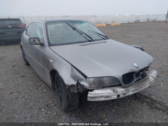 2004 Bmw 325 Ci Sulev მანქანა იყიდება აუქციონზე, vin: WBABV13444JT22913, აუქციონის ნომერი: 12437723