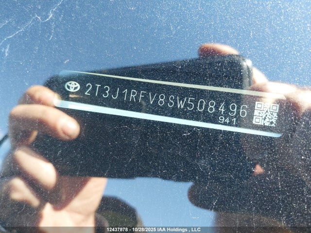 2T3J1RFV8SW508496 Toyota Rav4 Adventure/trd Off Road
