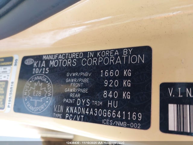 KIA Rio 2016 KNADN4A30G6641169 Image 30