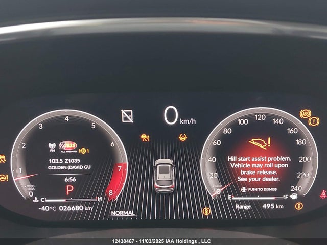 12438467 :رقم المزاد ، 5J8YE1H01SL800159 vin ، 2025 Acura Mdx A-spec مزاد بيع