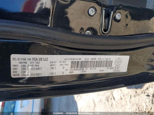 1C4NJRAB0GD635780 Jeep Patriot Sport/north
