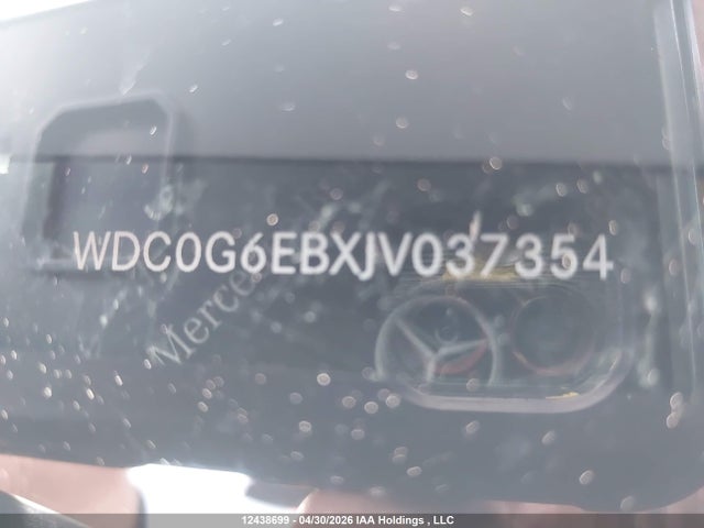 WDC0G6EBXJV037354 Mercedes-Benz Amg Gla 43 4matic