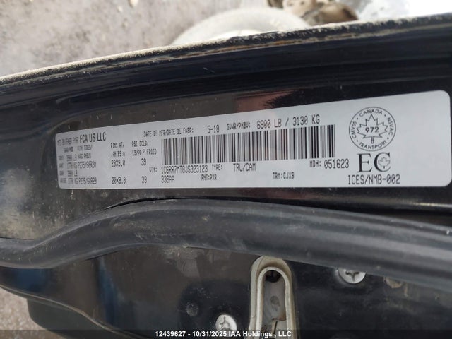 RAM 1500 Sport 2018 1C6RR7MT8JS323123 Image 9