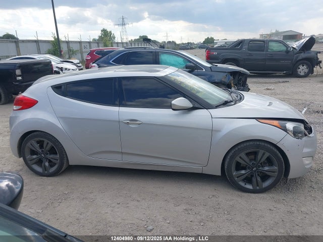12404980 :رقم المزاد ، KMHTC6AD1CU083584 vin ، 2012 Hyundai Veloster Tech مزاد بيع