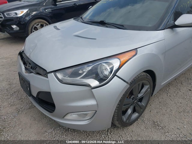 12404980 :رقم المزاد ، KMHTC6AD1CU083584 vin ، 2012 Hyundai Veloster Tech مزاد بيع