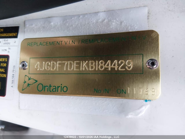 4JGDF6EE0KB240661 Mercedes-Benz Gls 450 4matic
