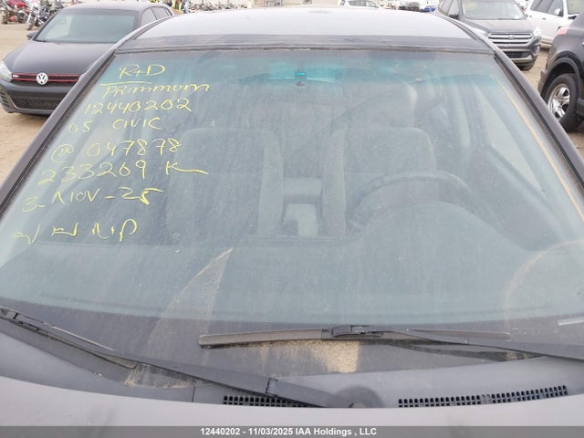 12440202 :رقم المزاد ، 2HGES16305H047878 vin ، 2005 Honda Civic Se مزاد بيع