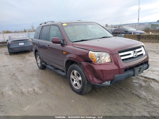 12440264 :رقم المزاد ، 5FNYF18688B501165 vin ، 2008 Honda Pilot Se-l مزاد بيع