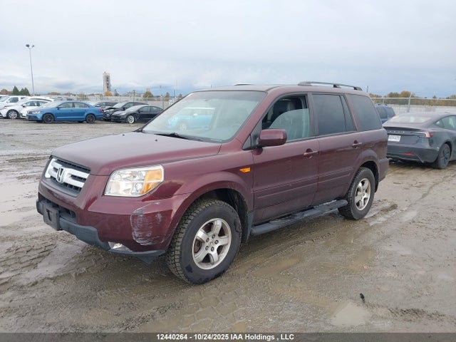 12440264 :رقم المزاد ، 5FNYF18688B501165 vin ، 2008 Honda Pilot Se-l مزاد بيع