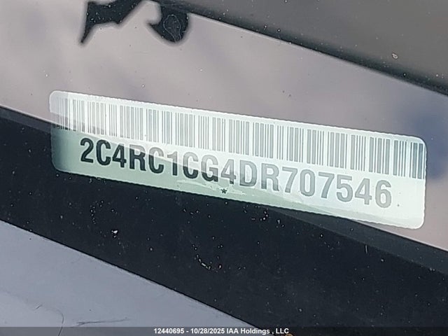 Aukcja sprzedaży 2013 Chrysler Town & Country Touring-l, vin: 2C4RC1CG4DR707546, numer aukcji: 12440695