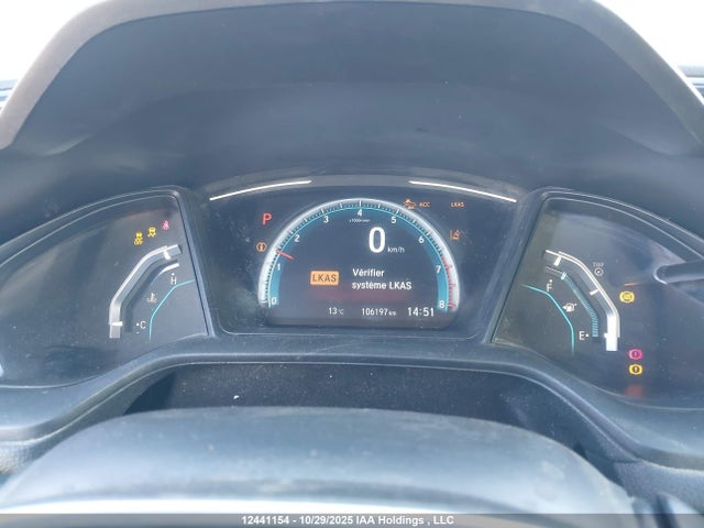 Honda Civic Lx 2019 2HGFC2F55KH001967 Image 7