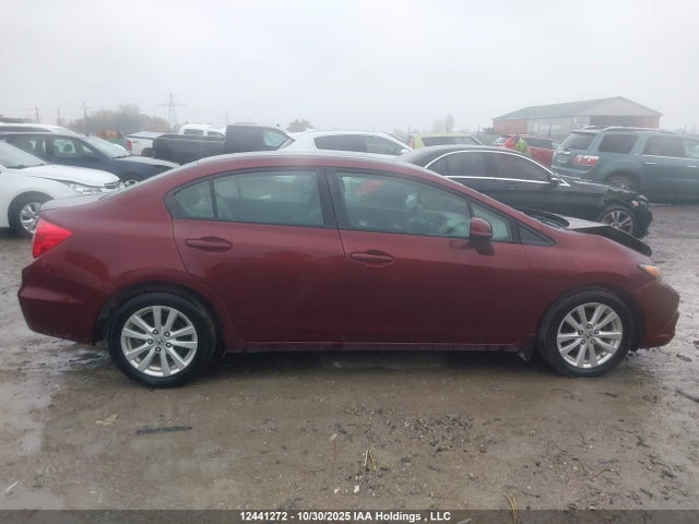 12441272 :رقم المزاد ، 2HGFB2F56CH012450 vin ، 2012 Honda Civic Lx مزاد بيع