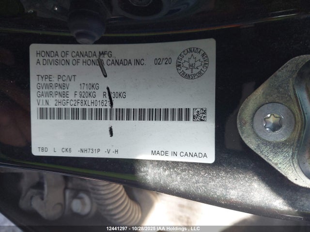 Honda Civic Sport 2020 2HGFC2F8XLH016217 Image 26