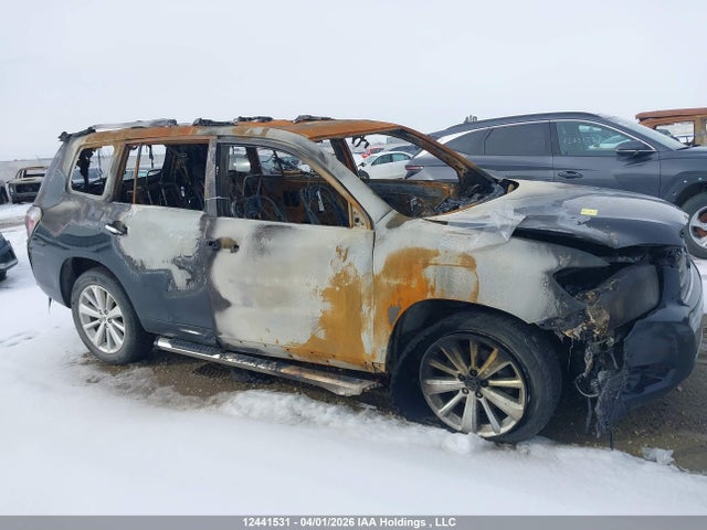 12441531 :رقم المزاد ، JTEJW3EH8A2038662 vin ، 2010 Toyota Highlander Hybrid Limited مزاد بيع