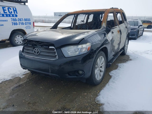 12441531 :رقم المزاد ، JTEJW3EH8A2038662 vin ، 2010 Toyota Highlander Hybrid Limited مزاد بيع