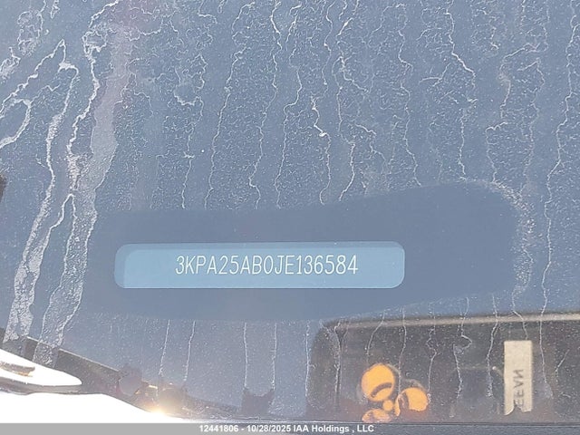 3KPA25AB0JE136584 KIA Rio Lx/lx+