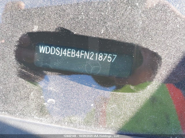 Aukcja sprzedaży 2015 Mercedes-benz Cla 250, vin: WDDSJ4EB4FN218757, numer aukcji: 12442145