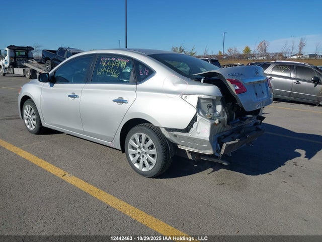 12442463 :رقم المزاد ، 3N1AB7AP4FL641279 vin ، 2015 Nissan Sentra S/sv/sr/sl مزاد بيع