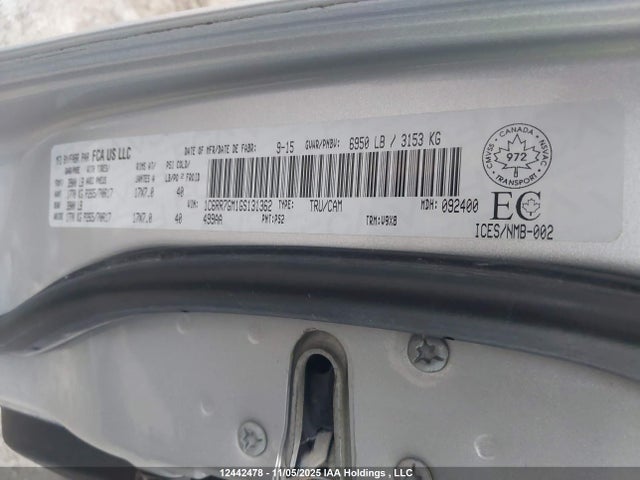 1C6RR7GM1GS131362 RAM 1500 Slt