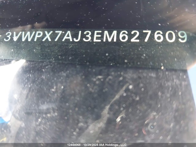 12444068 :رقم المزاد ، 3VWPX7AJ3EM627609 vin ، 2014 Volkswagen Golf مزاد بيع