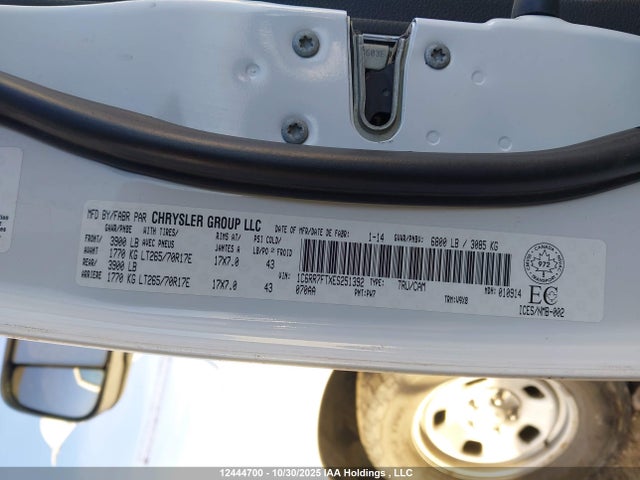 1C6RR7FTXES251392 RAM 1500