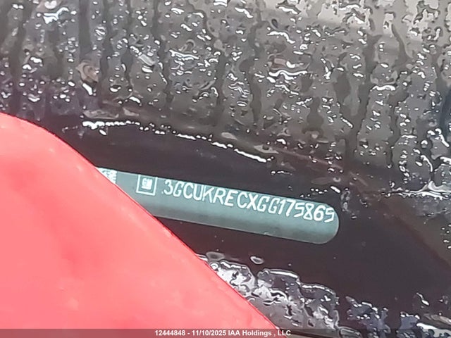 3GCUKRECXGG175865 Chevrolet Silverado 1500 1lt/2lt