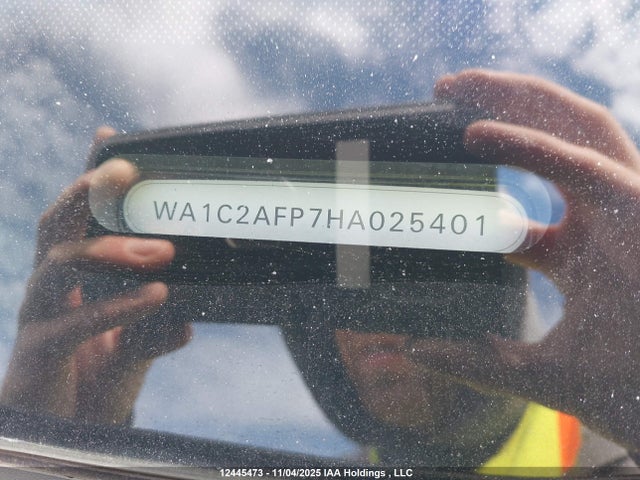 12445473 :رقم المزاد ، WA1C2AFP7HA025401 vin ، 2017 Audi Q5 2.0t Komfort مزاد بيع