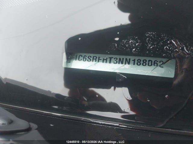 2022 Ram 1500 Limited მანქანა იყიდება აუქციონზე, vin: 1C6SRFHT3NN188062, აუქციონის ნომერი: 12445510