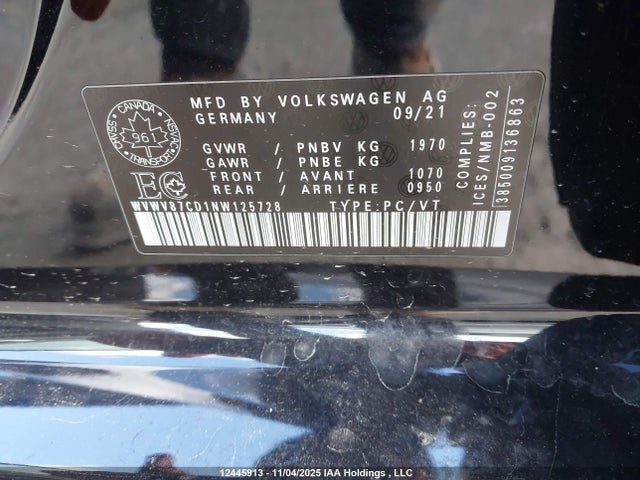 WVWV87CD1NW125728 Volkswagen Gti Performance