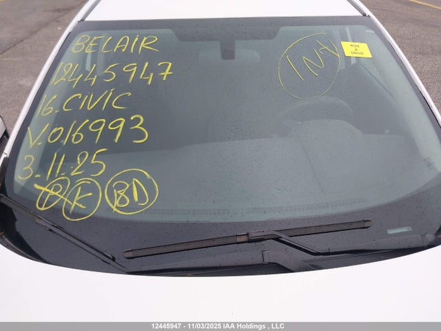 Aukcja sprzedaży 2016 Honda Civic, vin: 2HGFC2F55GH016993, numer aukcji: 12445947