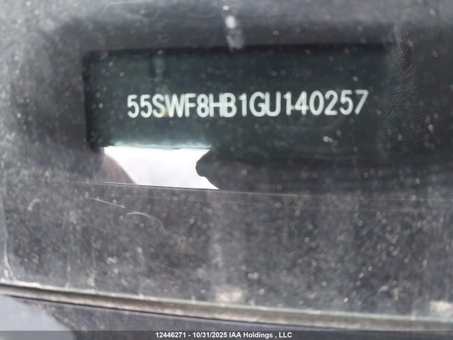 55SWF8HB1GU140257 Mercedes-Benz Amg C 63 S
