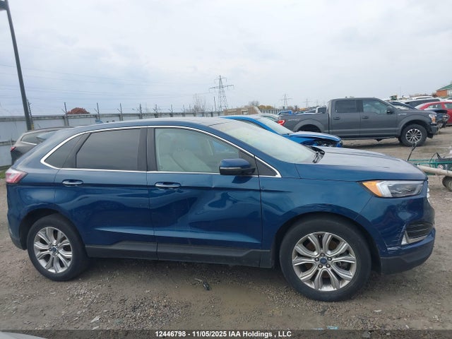 12446798 :رقم المزاد ، 2FMPK4K9XLBA58689 vin ، 2020 Ford Edge Titanium مزاد بيع
