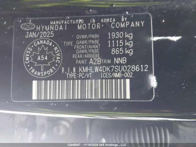 Продаж на аукціоні авто 2025 Hyundai Elantra N, vin: KMHLW4DK7SU028612, номер лоту: 12446807