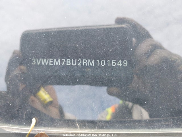 Продаж на аукціоні авто 2024 Volkswagen Jetta Se, vin: 3VWEM7BU2RM101549, номер лоту: 12446822