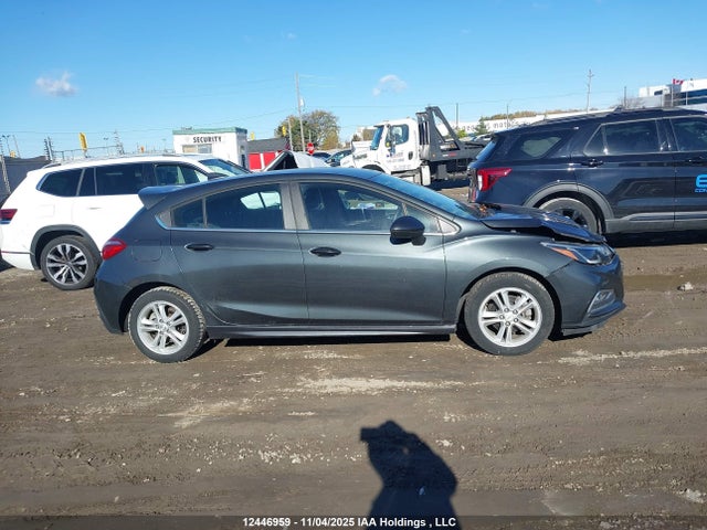 2017 Chevrolet Cruze Lt Manual მანქანა იყიდება აუქციონზე, vin: 3G1BD6SM8HS595807, აუქციონის ნომერი: 12446959