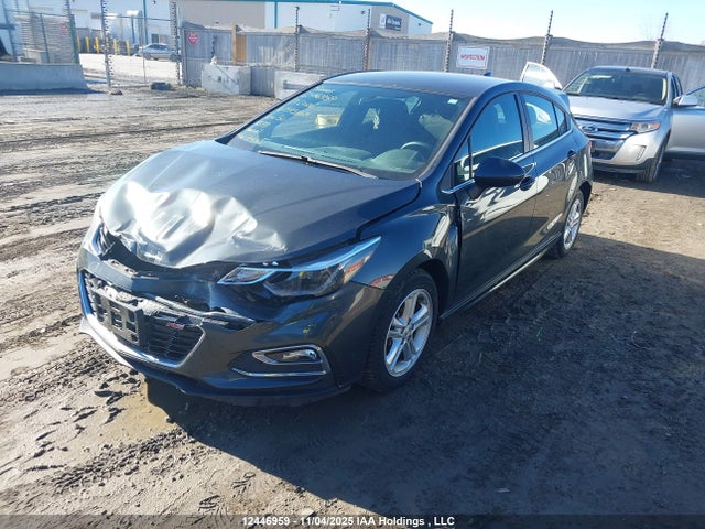 2017 Chevrolet Cruze Lt Manual მანქანა იყიდება აუქციონზე, vin: 3G1BD6SM8HS595807, აუქციონის ნომერი: 12446959