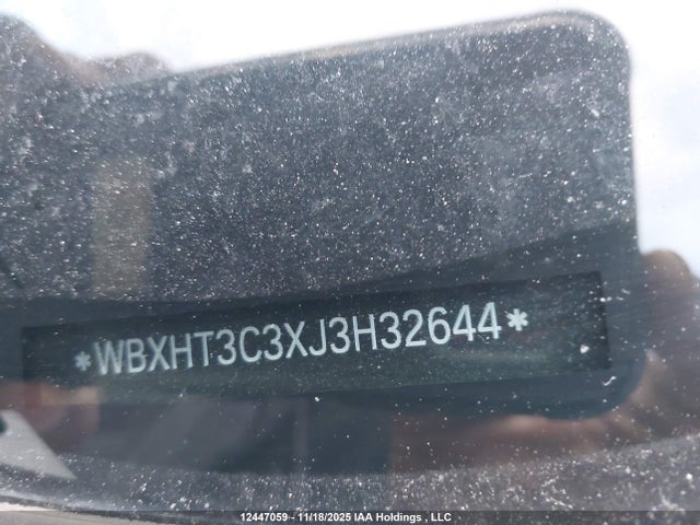 WBXHT3C3XJ3H32644 BMW X1 Xdrive28i