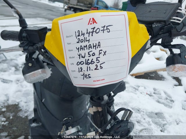 Yamaha Yw50 Fx 2014 RKRSA51N1EA001665 Image 16
