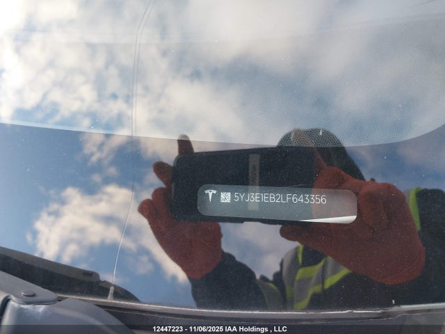 5YJ3E1EB2LF643356 Tesla Model 3 Long Range
