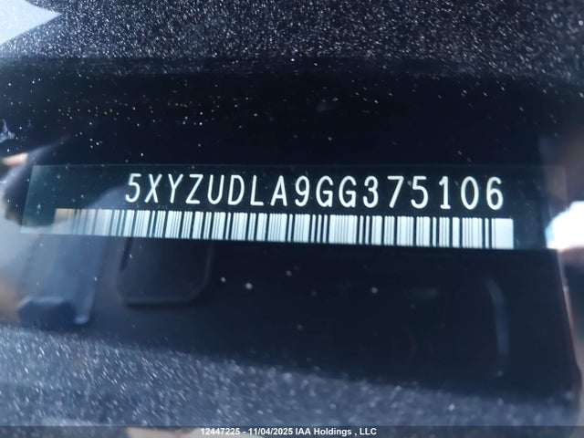 5XYZUDLA9GG375106 Hyundai SANTA FE SPORT