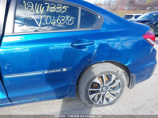 12447335 :رقم المزاد ، 2HGFB2F59FH046385 vin ، 2015 Honda Civic مزاد بيع