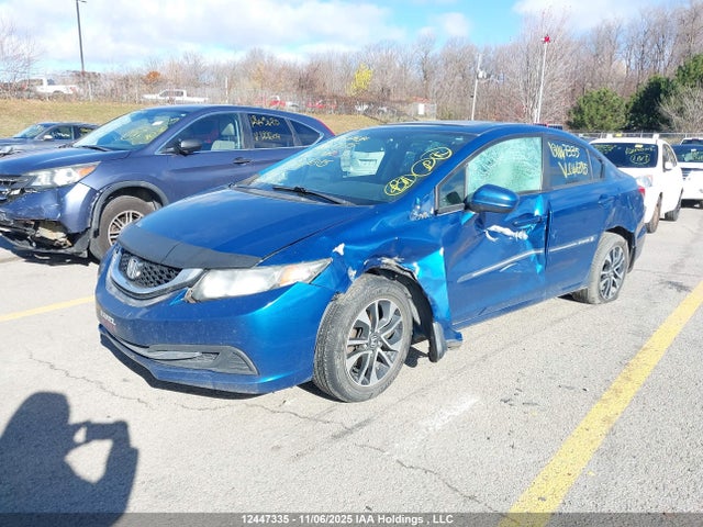 12447335 :رقم المزاد ، 2HGFB2F59FH046385 vin ، 2015 Honda Civic مزاد بيع