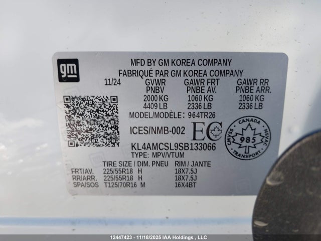 Buick Encore Gx Preferred Awd 2025 KL4AMCSL9SB133066 Image 9