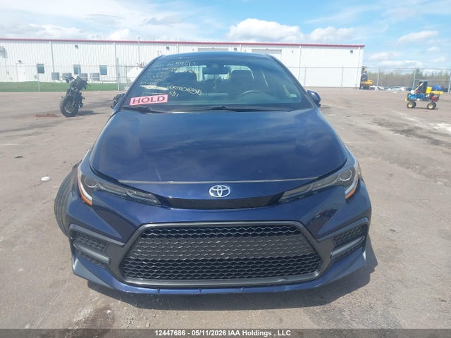 2022 Toyota Corolla Se მანქანა იყიდება აუქციონზე, vin: 5YFB4MBEXNP124450, აუქციონის ნომერი: 12447686