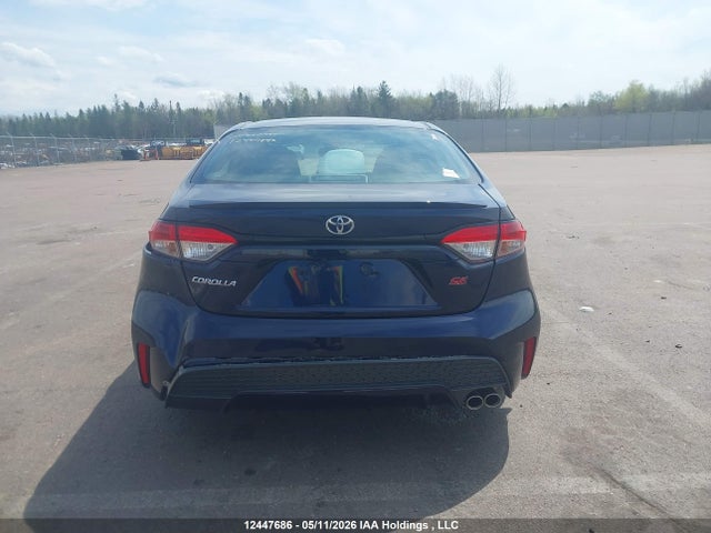 2022 Toyota Corolla Se მანქანა იყიდება აუქციონზე, vin: 5YFB4MBEXNP124450, აუქციონის ნომერი: 12447686
