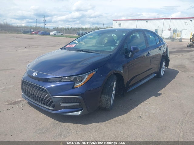2022 Toyota Corolla Se მანქანა იყიდება აუქციონზე, vin: 5YFB4MBEXNP124450, აუქციონის ნომერი: 12447686