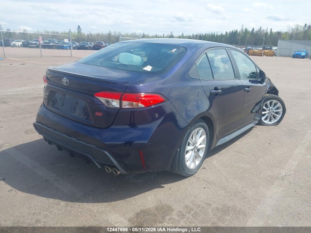 2022 Toyota Corolla Se მანქანა იყიდება აუქციონზე, vin: 5YFB4MBEXNP124450, აუქციონის ნომერი: 12447686