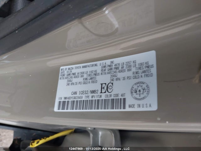 Продаж на аукціоні авто 2025 Mazda Cx-50 Gt W/turbo/meridian Edition, vin: 7MMVABDY5SN326459, номер лоту: 12447869